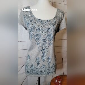 Maurices Gray Women's Top